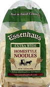 Essenhaus Homestyle Noodles Made the Old Fashioned Way, 3-Pack 16 oz.(455g) Bags (Extra Wide)