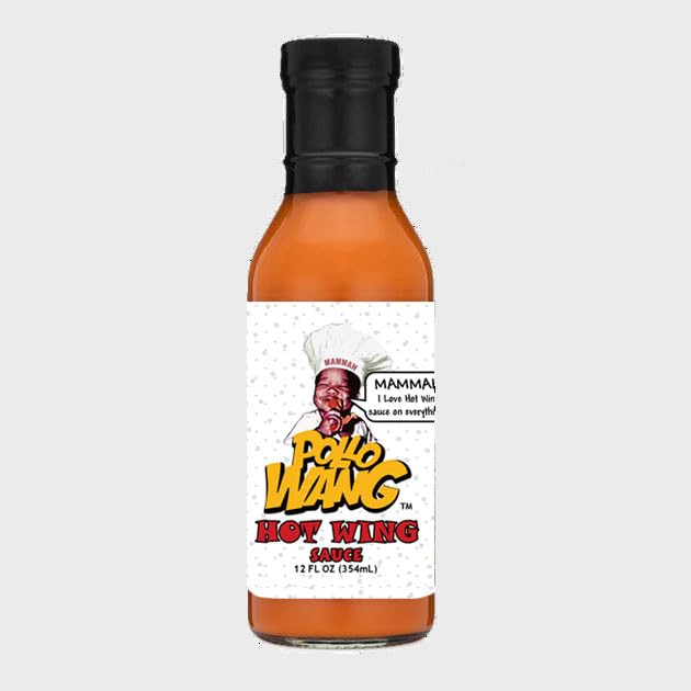 Pollo Wang Hot Wing Sauce, 12 fl oz