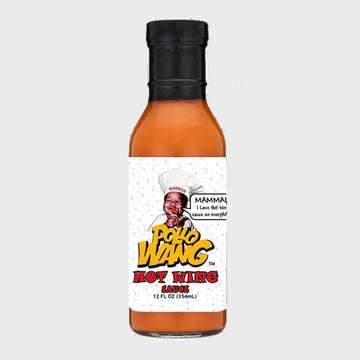 Pollo Wang Hot Wing Sauce, 12 fl oz