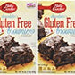 Betty Crocker Gluten Free Chocolate Brownie Mix, 16 oz, Pack of 6