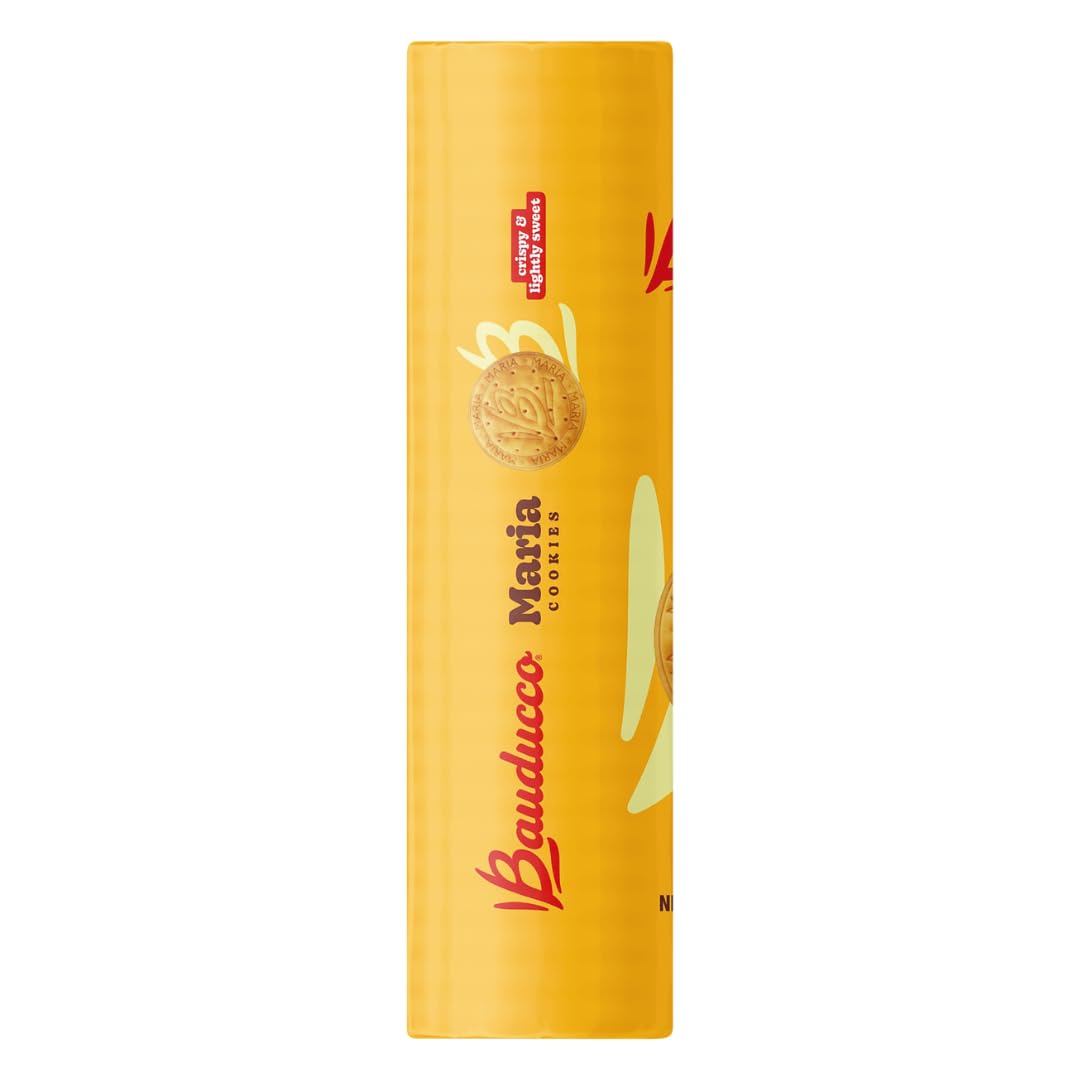 Bauducco Maria Cookies, 18.0 Oz (Pack Of 3) - Classic Crispy Cookies For Snacking, Coffee, Or Tea - Perfect Dessert Treat With N