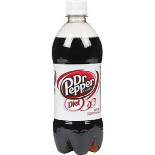 Dr. Pepper Diet Soda  20 Fl Oz (Pack of 24)