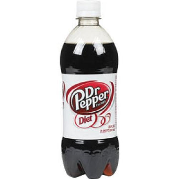 Dr. Pepper Diet Soda  20 Fl Oz (Pack of 24)