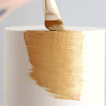 Luster Dust - Super Gold (4g 1x Pump) | Edible Vegan Dust & Paint for Cake Decorating, Ice Cream, Desserts, Cocktails and Bevera