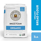 King Arthur Organic Unbleached Bread Flour, Non-GMO, 5 lb (Pack of 6)