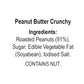 Dr. Oetker Funfoods Peanut Butter Crunchy 375G, Crunchy