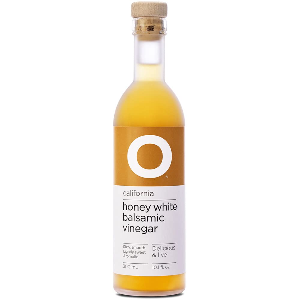 O Olive Oil Honey White Balsamic Vinegar - Case of 6 - 10.1 FZ (6x10.1 FZ)