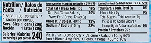 Goya Foods Enhanced Sardines In Olive Oil, 4.25 Ounce (Pack Of 25)
