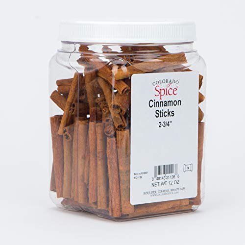 Colorado Spice Cinnamon Whole Sticks 2-3/4 - 12 Ounce Jar