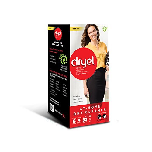 Dryel Cleaning Refill - 6 Count, Convenient and Effective Laundry Solution, Perfect for Home Use, Brand: Dryel