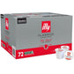 Illy Coffee K Cups - Classico Roast Coffee Pods for Keurig - Mild & Flavorful - 72 Count