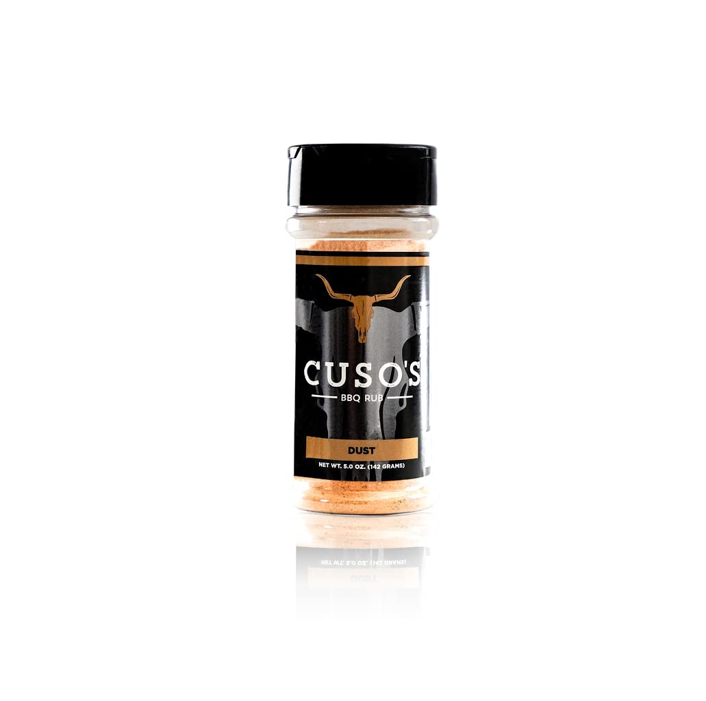 Cuso Cuts BBQ Seasoning Rub - Steak & Meat Spice Blend - 5 oz Bottle