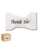 Global Basics Individually Wrapped Buttermint Candy | Thank You Wrapped Mints | Bulk Set of 500 Individually Wrapped Buttermints
