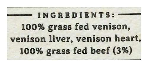 Force Of Nature Meats Ground Venison, Liver, Heart, 14 Oz