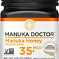 MANUKA DOCTOR - MGO 35+ Manuka Honey Multifloral, 100% Pure New Zealand Honey. Certified. Guaranteed. RAW. Non-GMO (8.75oz)