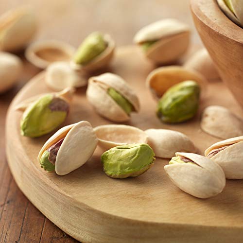 Setton Farms Extra Large Dry Roasted & Salted Pistachios, 48 oz In Shell, Non-GMO, Gluten Free, Vegan, Kosher - 3lb Burlap Gift Bag