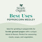 Simply Organic Peppercorn Medley, Certified Organic | 2.93 Oz