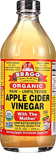 Bragg Organic Apple Cider Vinegar, 16 Fl Oz, Pack of 2