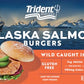 Trident, Alaskan Salmon Burgers (Frozen), 11.2 Oz