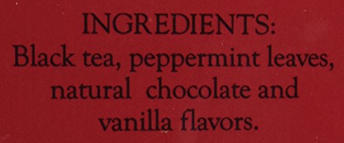 Harney And Sons Chocolate Mint, Flavored Black Tea - 20 Sachets Per Tin