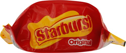 Starburst Chewy Candy, Individually Wrapped Fruit Chews, 15.6 oz Resealable Bag, Orange