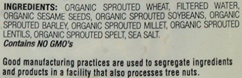 Food For Life, Organic Ezekiel 6 inch Sprouted Grain Tortillas,1 pack of 12 Tortillas,12 oz (Frozen)