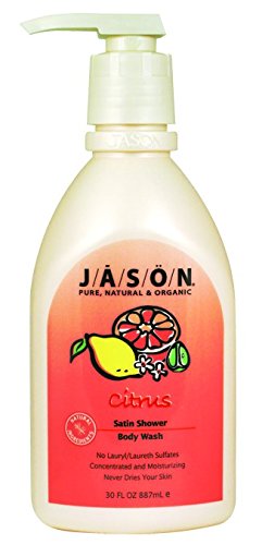 Jason Natural Products Citrus Satin Shower Body Wash, 30 Ounce - 3 Per Case.