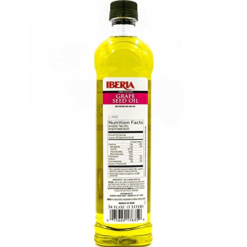 Iberia G seed Oil, All Natural, 34 Fl Oz, Model 217635