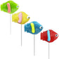 The Dreidel Company Tropical Fish Lollipop, Great For Birthday Parties, Events, Goody Bag Fillers, Party Favors, Individually Wr