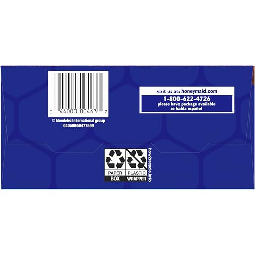 HONEY MAID Graham Crackers, Lunch Snacks, Bulk Snacks, 12 - 14.4 oz Boxes