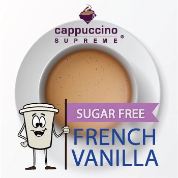 Cappuccino Supreme 1.2 Lb Bag Sugar Free French Vanilla Instant Cappuccino Mix