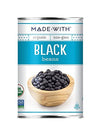 MadeWith Organic Black Beans, 15 Ounce (Pack of 12)