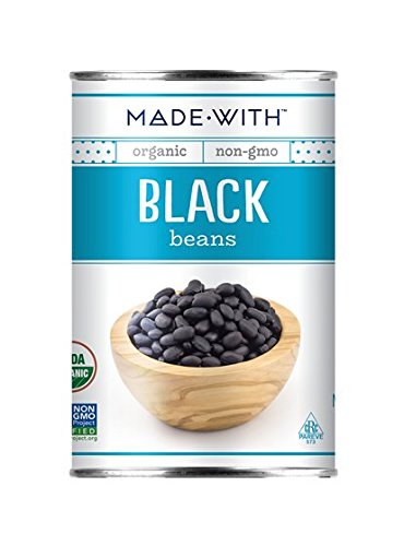 MadeWith Organic Black Beans, 15 Ounce (Pack of 12)