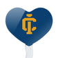 GRAPHICS & MORE Cupcake Toppers Set of 6, Acrylic, Ithaca College, Model: CUPCAKE.HEART.CLCITH.Z008288