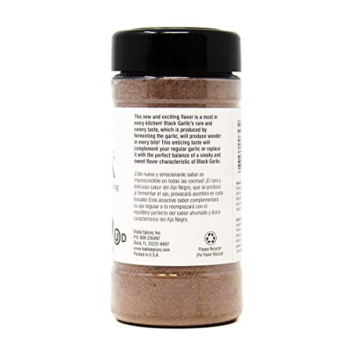 Badia Black Garlic Seasoning, 6 Ounce (Pack Of 6)