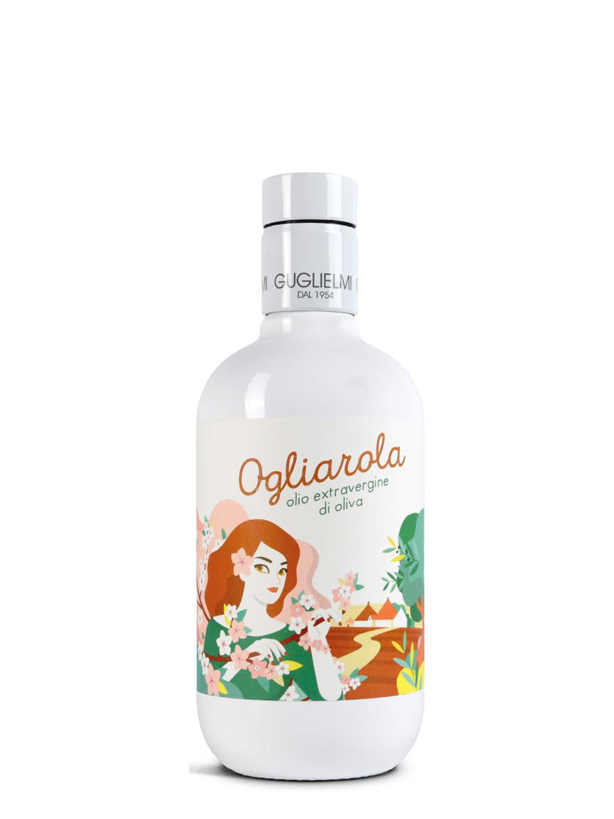 Olio Guglielmi Extra Virgin Olive Oil, Ogliarola, Puglia, Italy, Model: OOLovers_GL-M-B-EE20-CASE