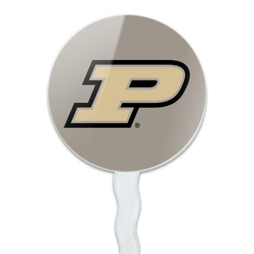 Purdue Boilermakers Logo Secondary Cupcake Picks Toppers Decoration Set Of 6