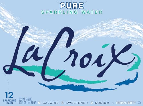 La Croix Sparkling Water, Pure, 12 Fl Oz (Pack Of 12)
