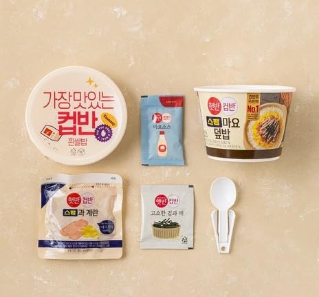Cj Instant Rice Hetbahn Cupban | Spam Mayo |    (3Bowls)