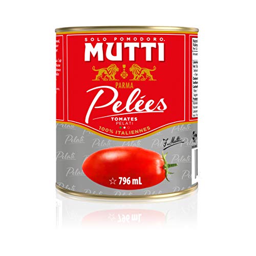 Mutti      Whole Peeled Tomatoes      (Pelati),      28      oz. | 1 Pack | Italy      s #1 Brand of Tomatoes | Fresh Taste for