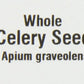 Frontier Herb Whole Celery Seed (1X1Lb)