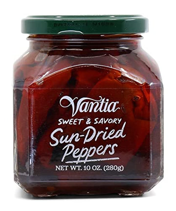 Vantia Sweet & Savory Sun-Dried Peppers Pack Of 2-10 Ounce Containers