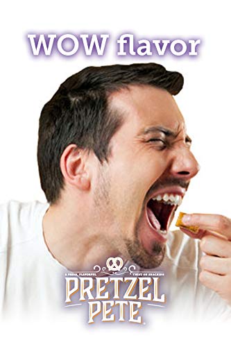 Pretzel Pete Salted Caramel & Cheese Pizza Seasoned Mini Twist Pretzels, 100 Calories, Sampler Pack, Non-GMO, Small Batch, Bold