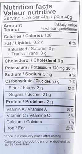 Elan Organic Sun-Dried Apricots, 7 oz, Dried Fruits, No Sulphites, No Sugar Added, Non-GMO, Vegan, Gluten-Free, Kosher, Naturall