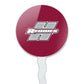 GRAPHICS & MORE Cupcake Picks Set of 6, Acrylic, Henderson State University, One Size, Model CUPCAKE.ROUND.CLCHSU.Z008454