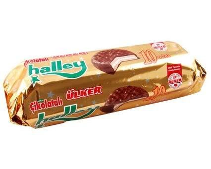 Ulker Chocolate Halley 10 Pieces, 2 Pack