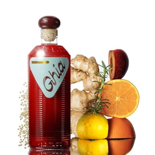 Ghia Non-Beverage-Style Ap?Ritif - 500Ml | Botanical Mediterranean-Inspired Spirit Mixed Flavor Mixer With Notes Of Citrus  Rosemary & Bitter Herbs - Vegan  No Added Sugar  No Artificial Flavors  Energy Blend-Free