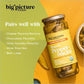 Big Picture Organic Pepperoncini/Whole in Jar - Zesty Macedonian Green Peppers for Antipasti Excellence! Whole  Regeneratively Farmed  and Bursting with Nutrients - Net Wt. 12oz (340g)