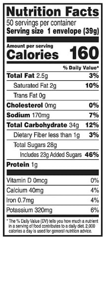 Hot Chocolate Milk Chocolate Flavor Hot Cocoa Mix, 50-Packets