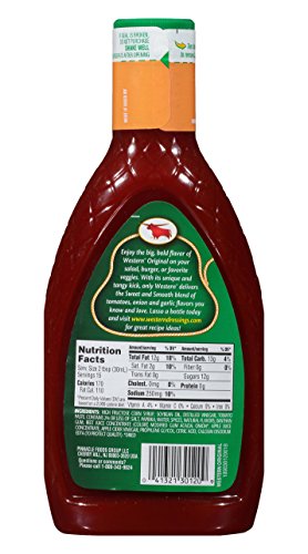 Western Original Sweet And Smooth French Salad Dressing, 15 Fl Oz